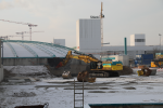Start der Abrissarbeiten am Spatenstich vom 23. Januar 2019 ARA Basel